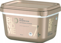 Krem rozjaśniający do włosów - Schwarzkopf Blondme Clay Lightener 7+ 350g